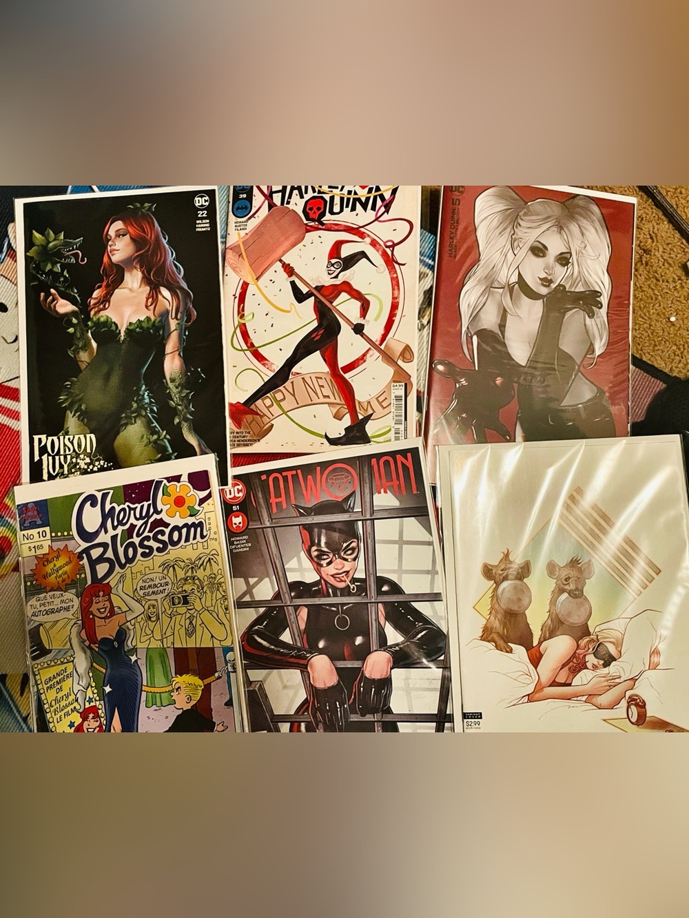 Assorted Comic Book Lot with Colorful Covers dc comics riverdale